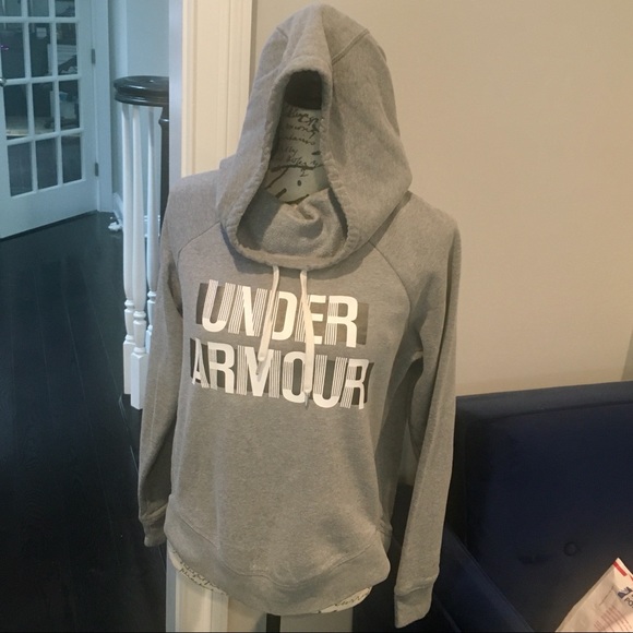 Under Armour Funnel Neck Hooded Sweatshirt - Picture 2 of 16